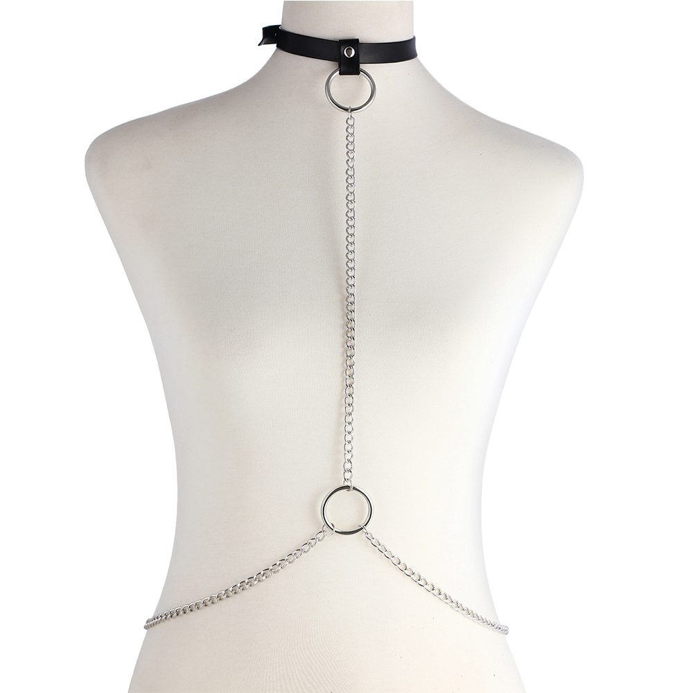Body Jewellery - Seksowna ozdoba na ciało, gotyckie łańcuszki