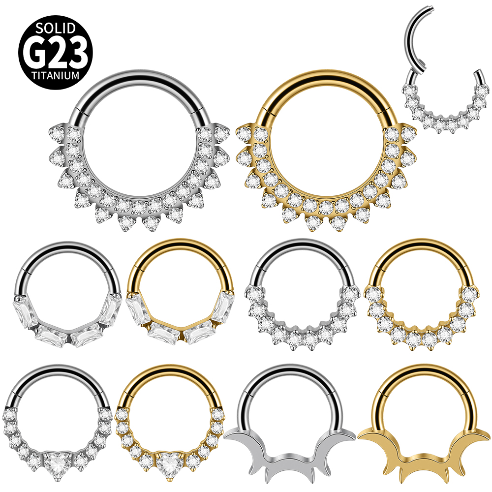 Helix Cartilage Ring - 1 szt. Tytanowy Pierścień do Septum