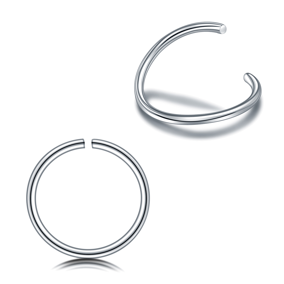 1PC/Lot Klipsy do nosa ze stal – Helix Cartilage Ring recenzja i cena
