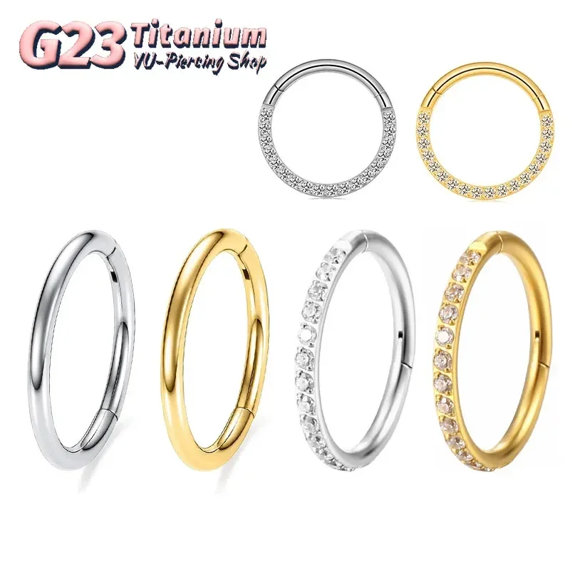 G23 Tytanowy pierścień do nosa – Helix Cartilage Ring recenzja i cena
