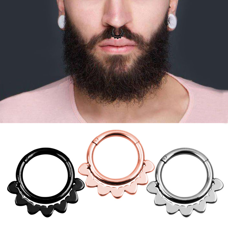 1 szt. Pierścień do nosa w sty – Helix Cartilage Ring recenzja i cena