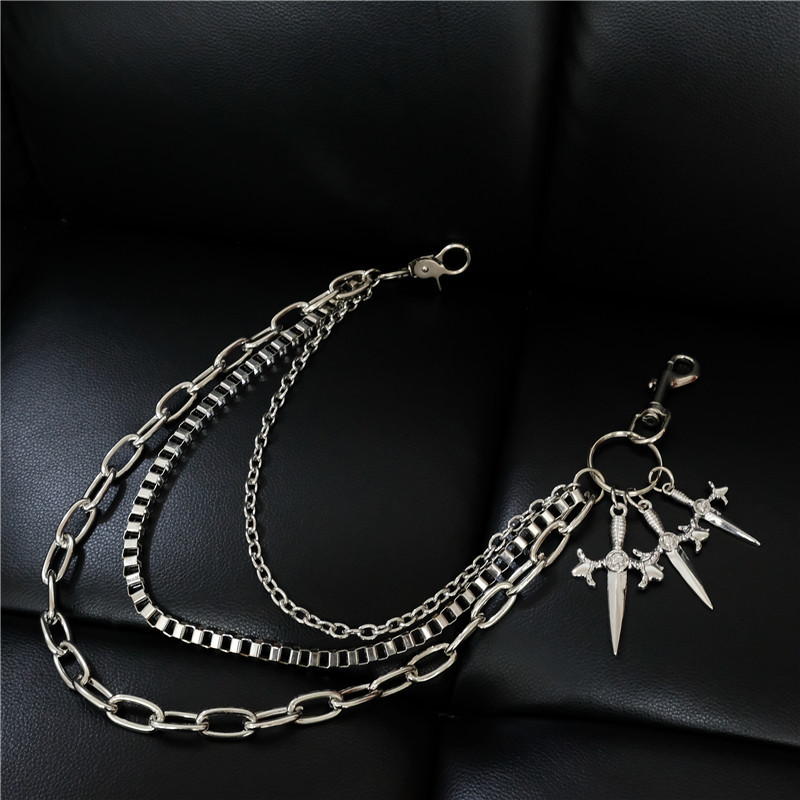 Spodnie Hip-Hop Punk Metal Swo – Body Jewelry Manufacturers recenzja i cena