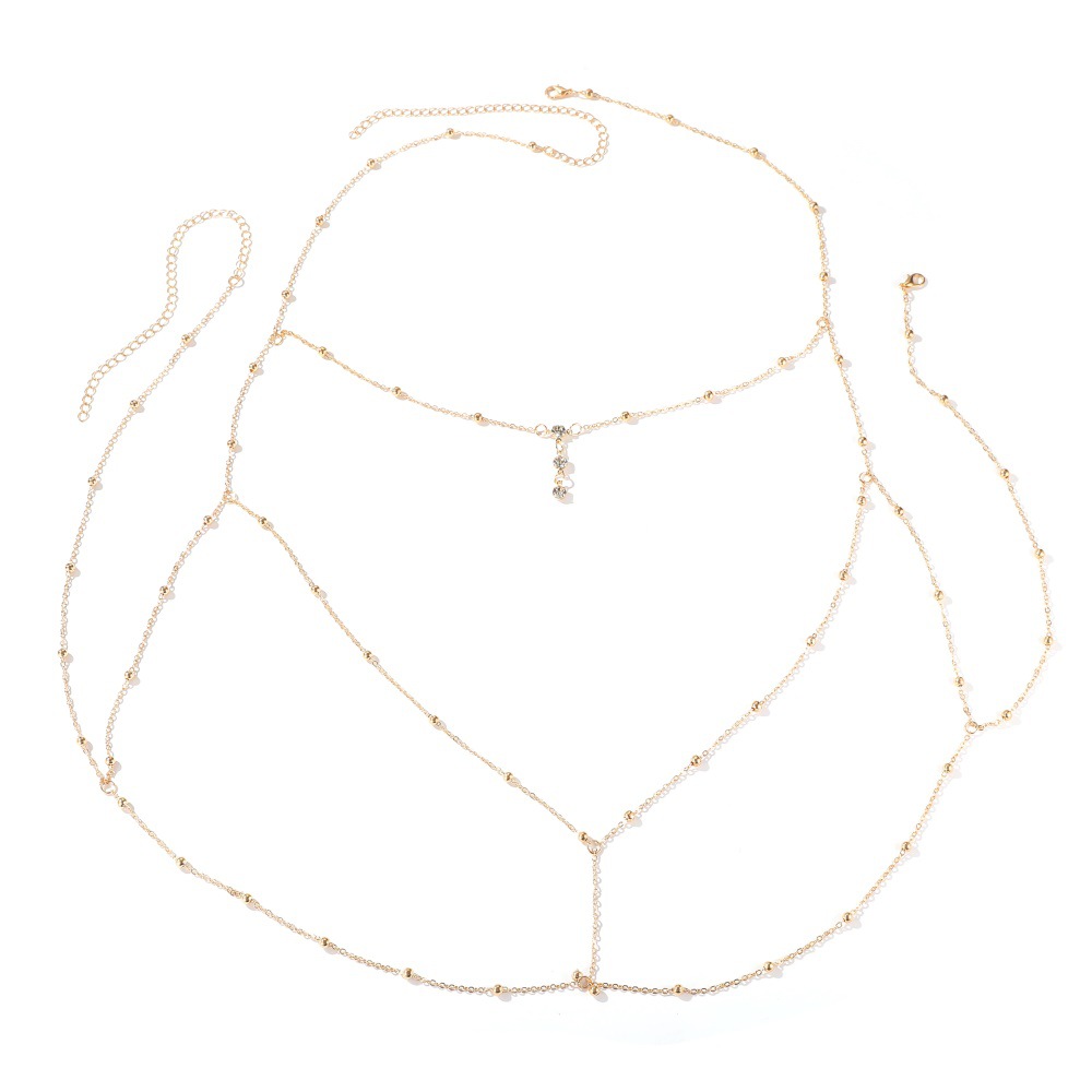 Sexy Crystal Chest Chain Harne – Body Jewelry Harness recenzja i cena