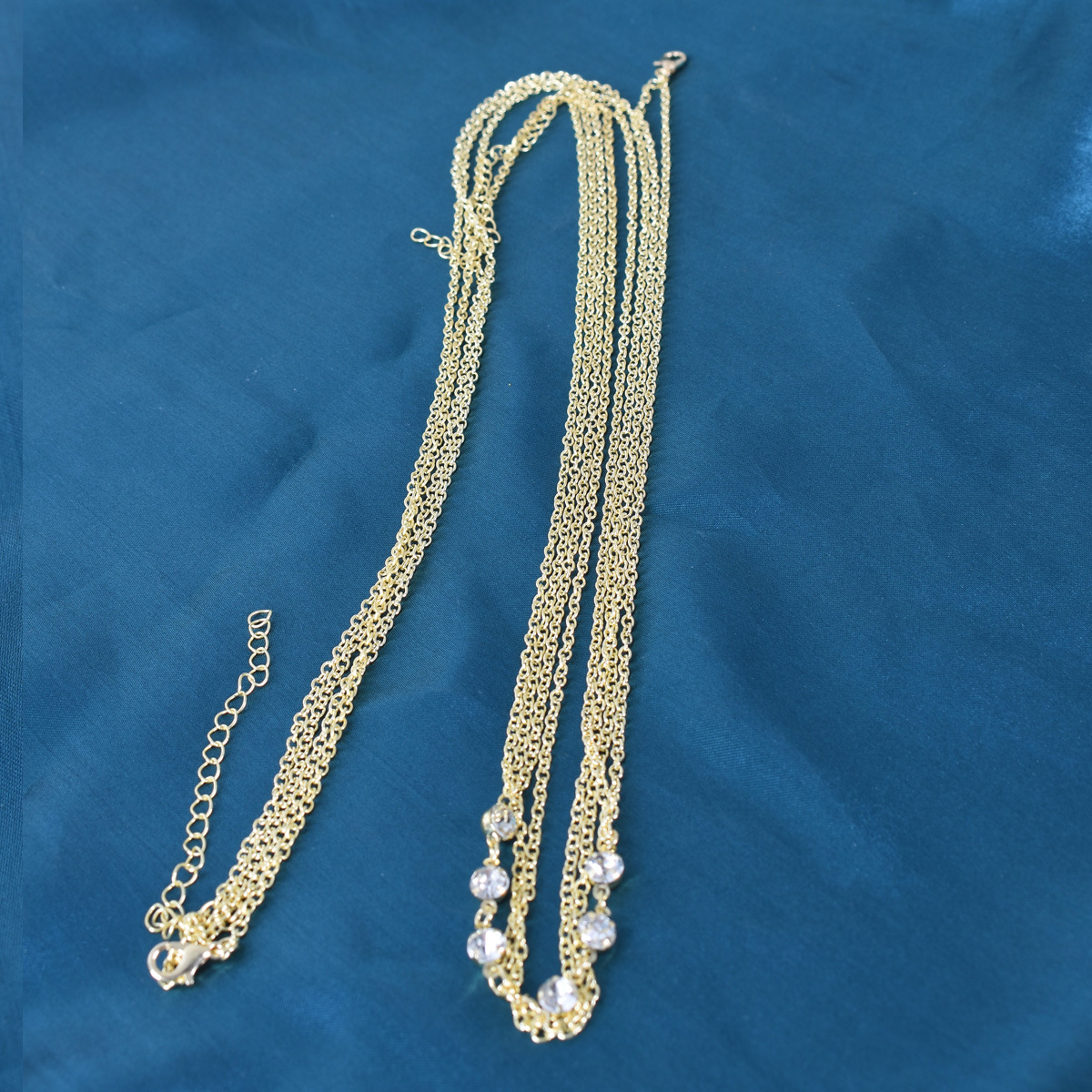 Okrągły kryształowy łańcuszek  – Body Jewelry Harness recenzja i cena