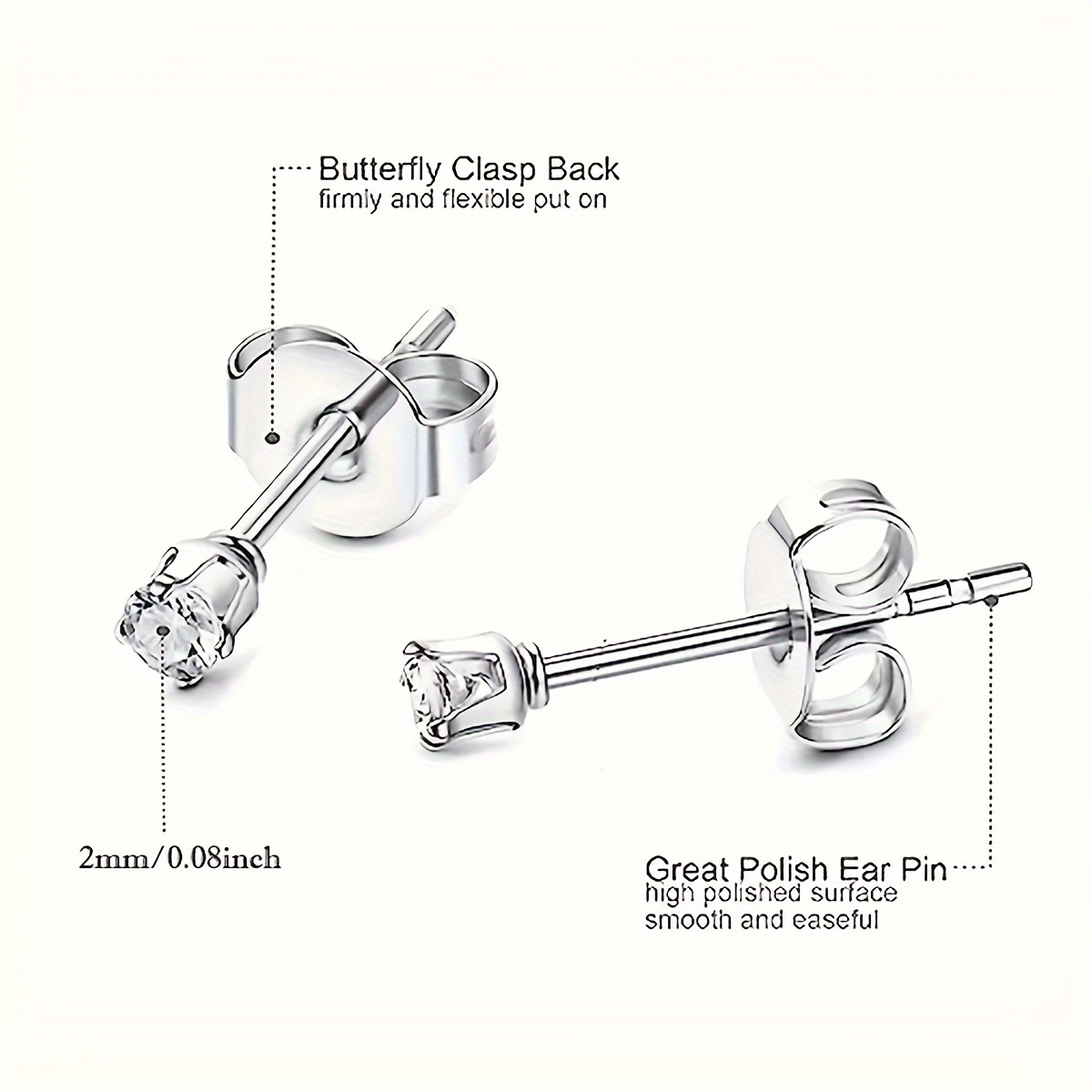 12 sztuk/24 sztuk proste stal  – Body Jewellery recenzja i cena
