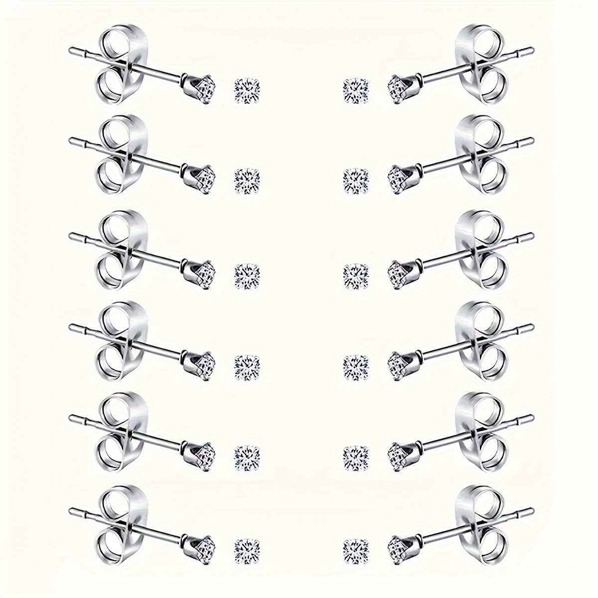 12 sztuk/24 sztuk proste stal  – Body Jewellery recenzja i cena