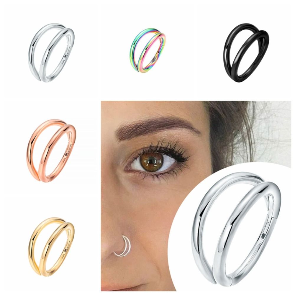 Kreatywny kolczyk do nosa ze s – Helix Cartilage Ring recenzja i cena