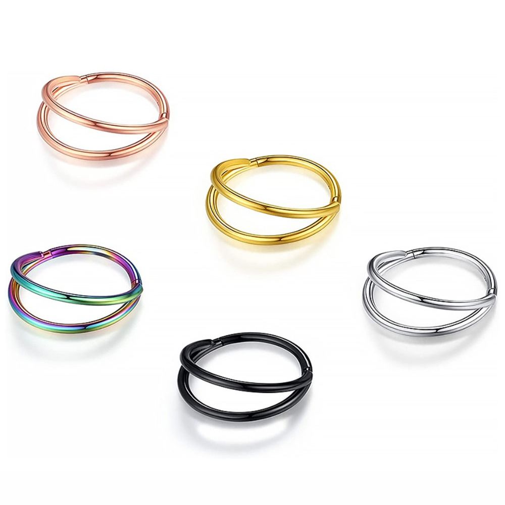 Kreatywny kolczyk do nosa ze s – Helix Cartilage Ring recenzja i cena