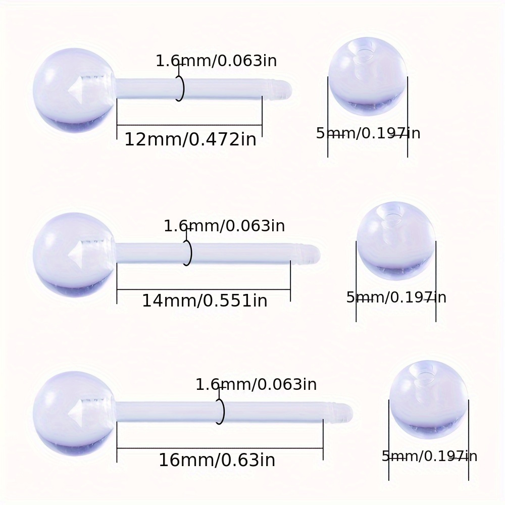 3 sztuk/zestaw (każdy rozmiar  – Body Jewelry In Store recenzja i cena