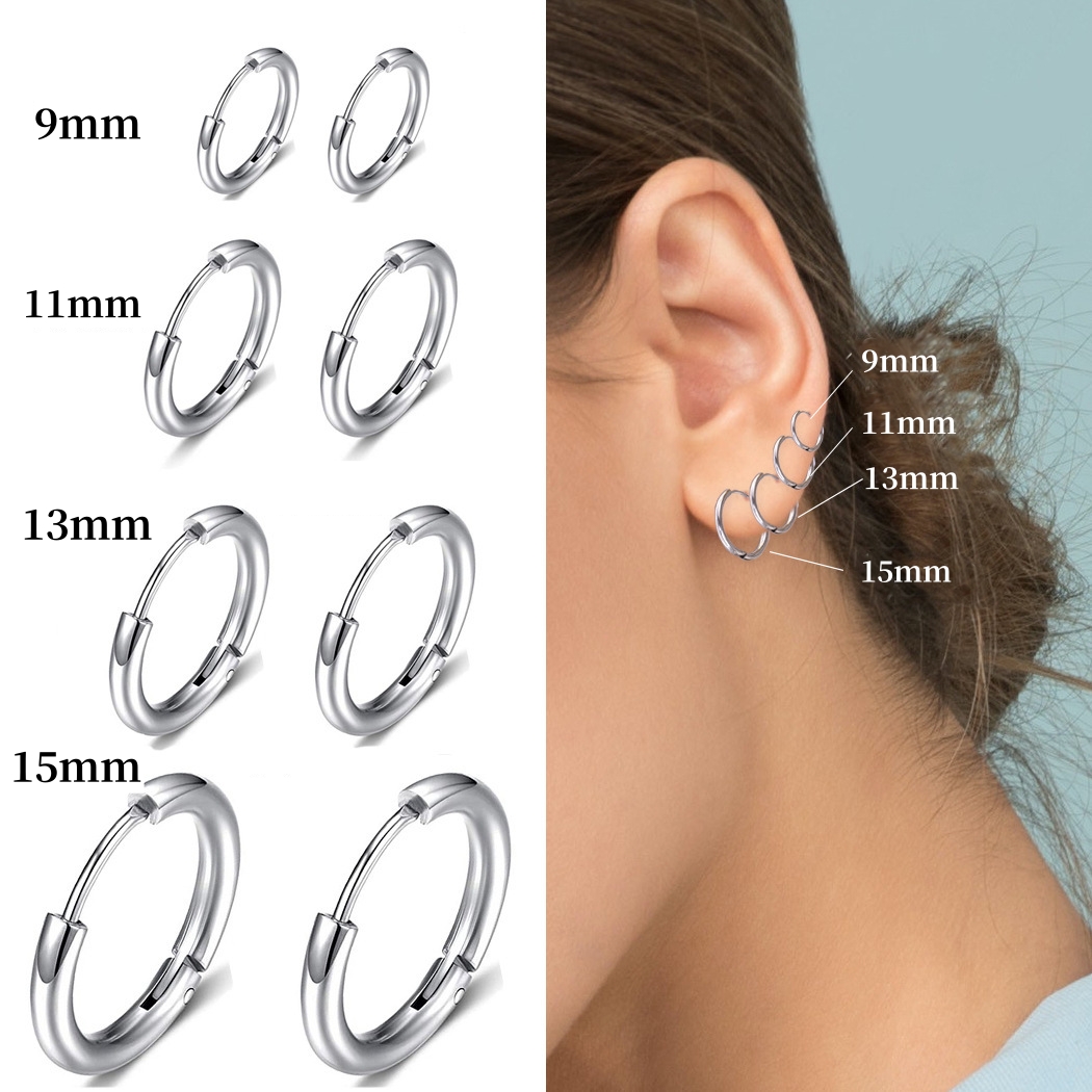 9/11/13/15/20/25mm Solidny sre – Helix Cartilage Ring recenzja i cena