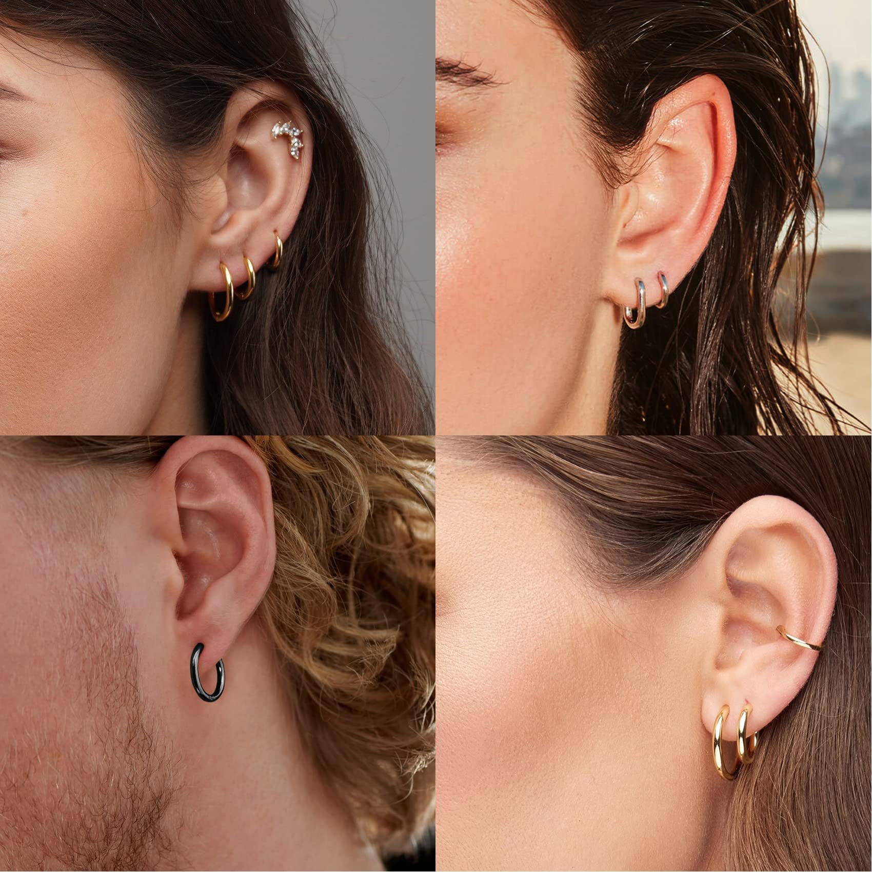 9/11/13/15/20/25mm Solidny sre – Helix Cartilage Ring recenzja i cena