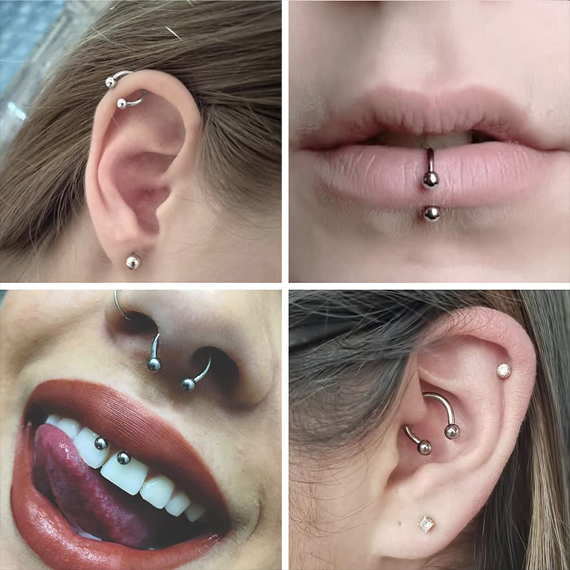 5 sztuk/partia Stal nierdzewna – Helix Cartilage Ring recenzja i cena