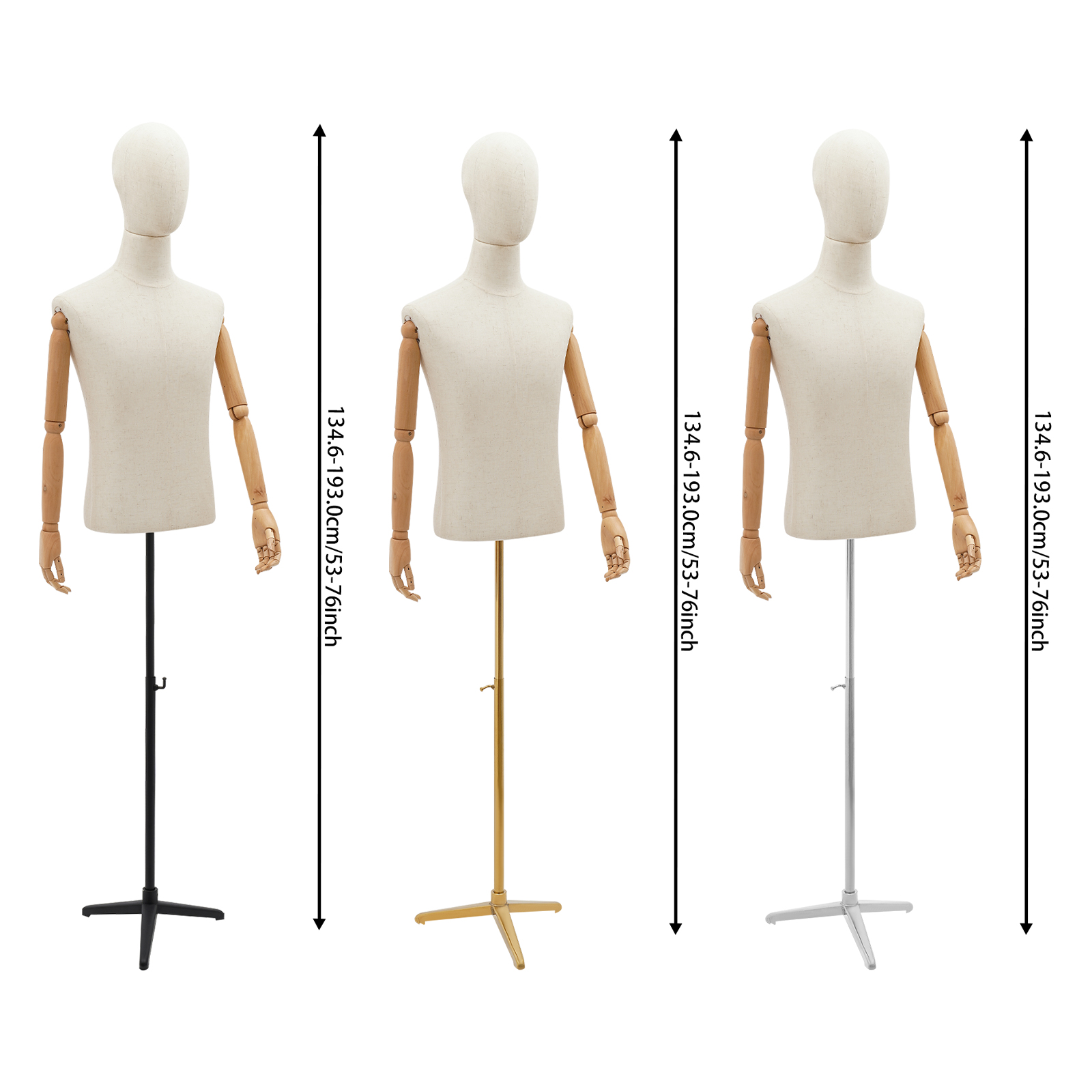 Regulowany manekin męski o wys – Body Jewelry In Store recenzja i cena