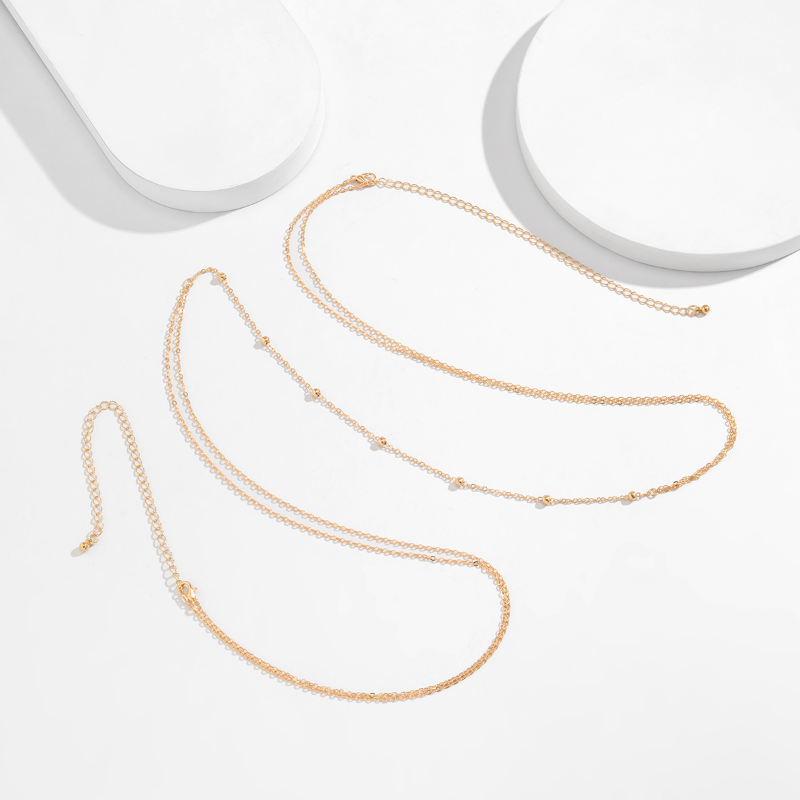 Prosty łańcuszek na ciało z kr – Body Jewelry Harness recenzja i cena