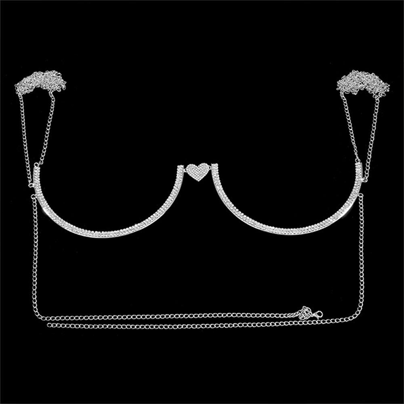 Serce z cyrkoni wspornik na kl – Body Jewelry Harness recenzja i cena